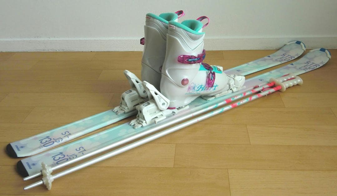 ■■送料無料■STREULE■子供用スキーセット■130/23■GRIPWALK