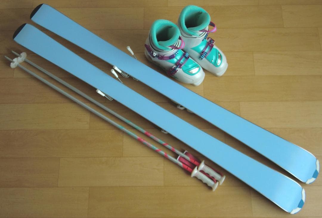 ■■送料無料■STREULE■子供用スキーセット■130/23■GRIPWALK