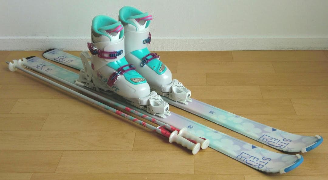 ■■送料無料■STREULE■子供用スキーセット■130/23■GRIPWALK