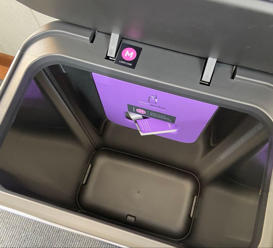 simplehuman シンプルヒューマン⭐️ステンレス製ペダル式ゴミ箱