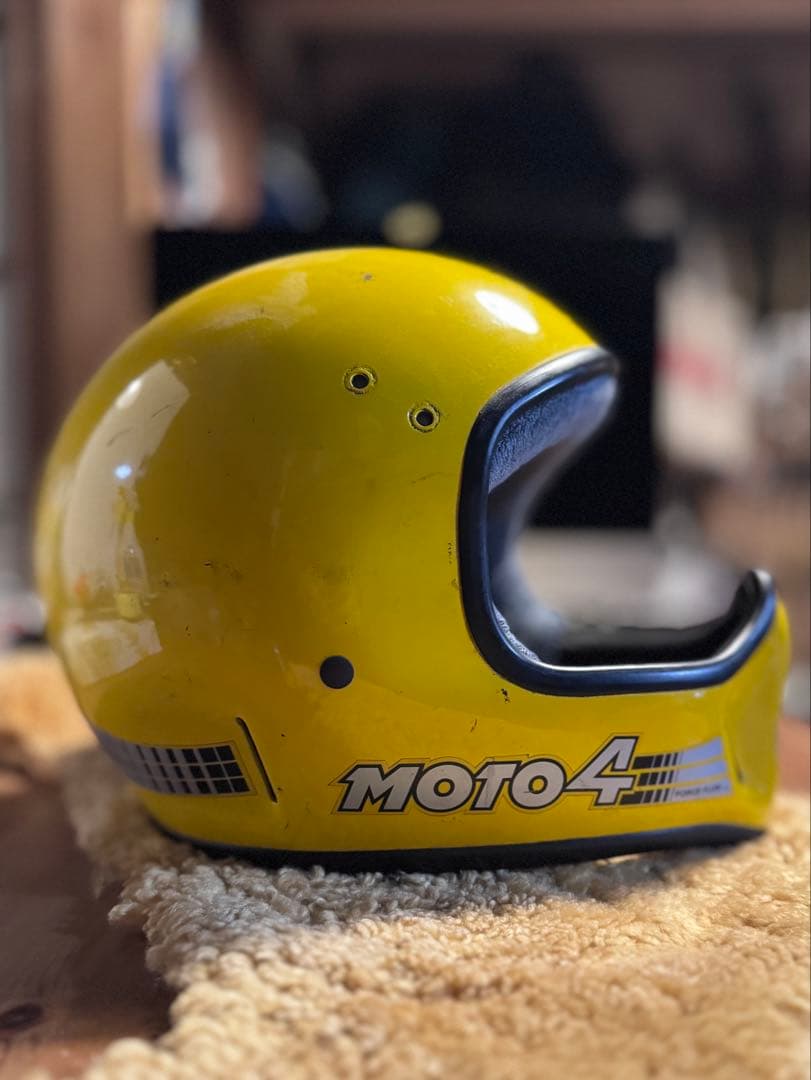 BELL MOTO-4 フルフェイスヘルメット イエロー　58cm