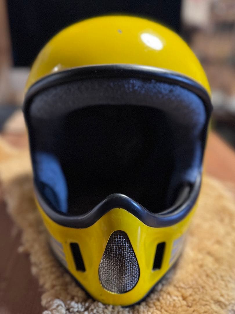 BELL MOTO-4 フルフェイスヘルメット イエロー　58cm