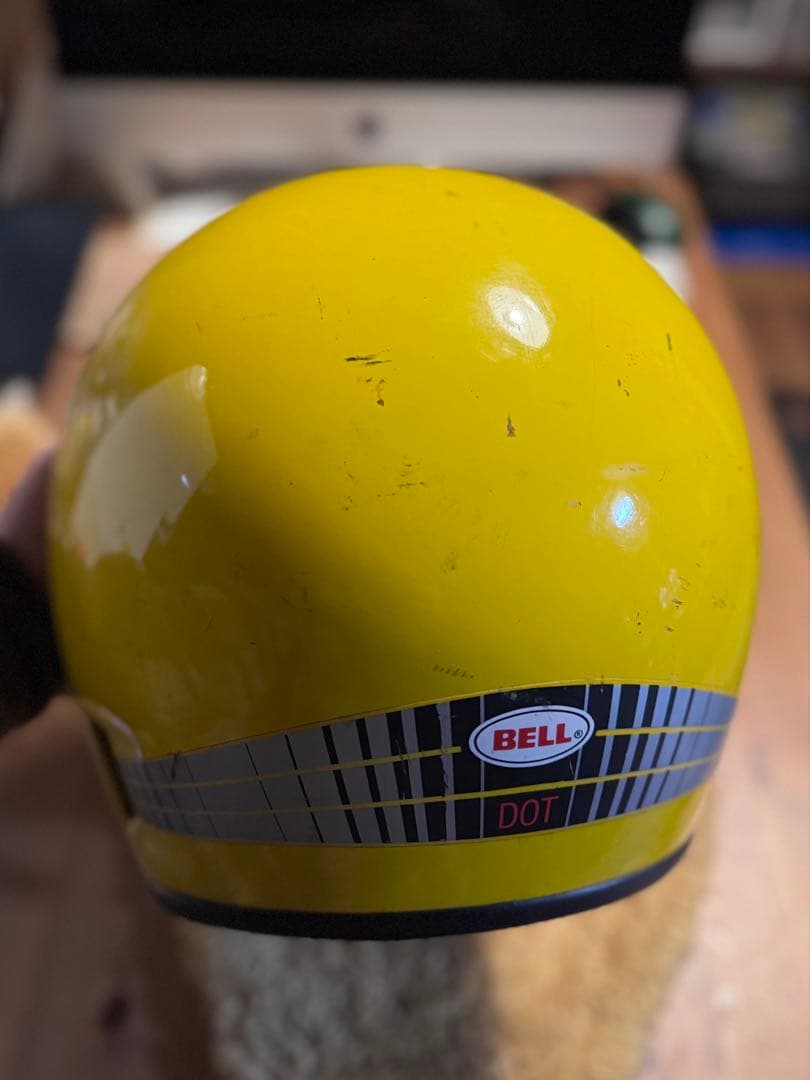 BELL MOTO-4 フルフェイスヘルメット イエロー　58cm