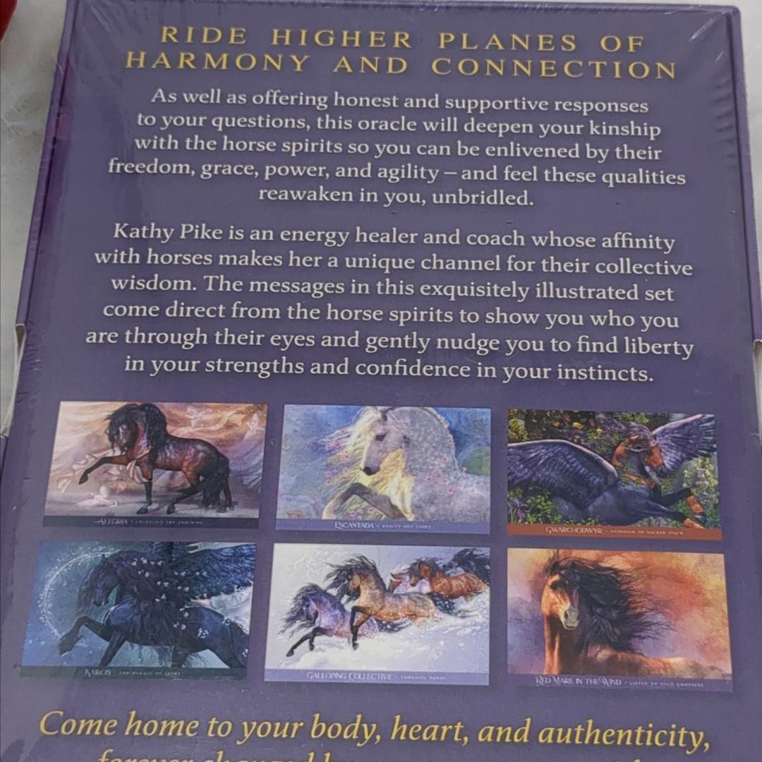【正規品オラクルカード】超希少✨美しく幻想的な聖なる馬のオラクル