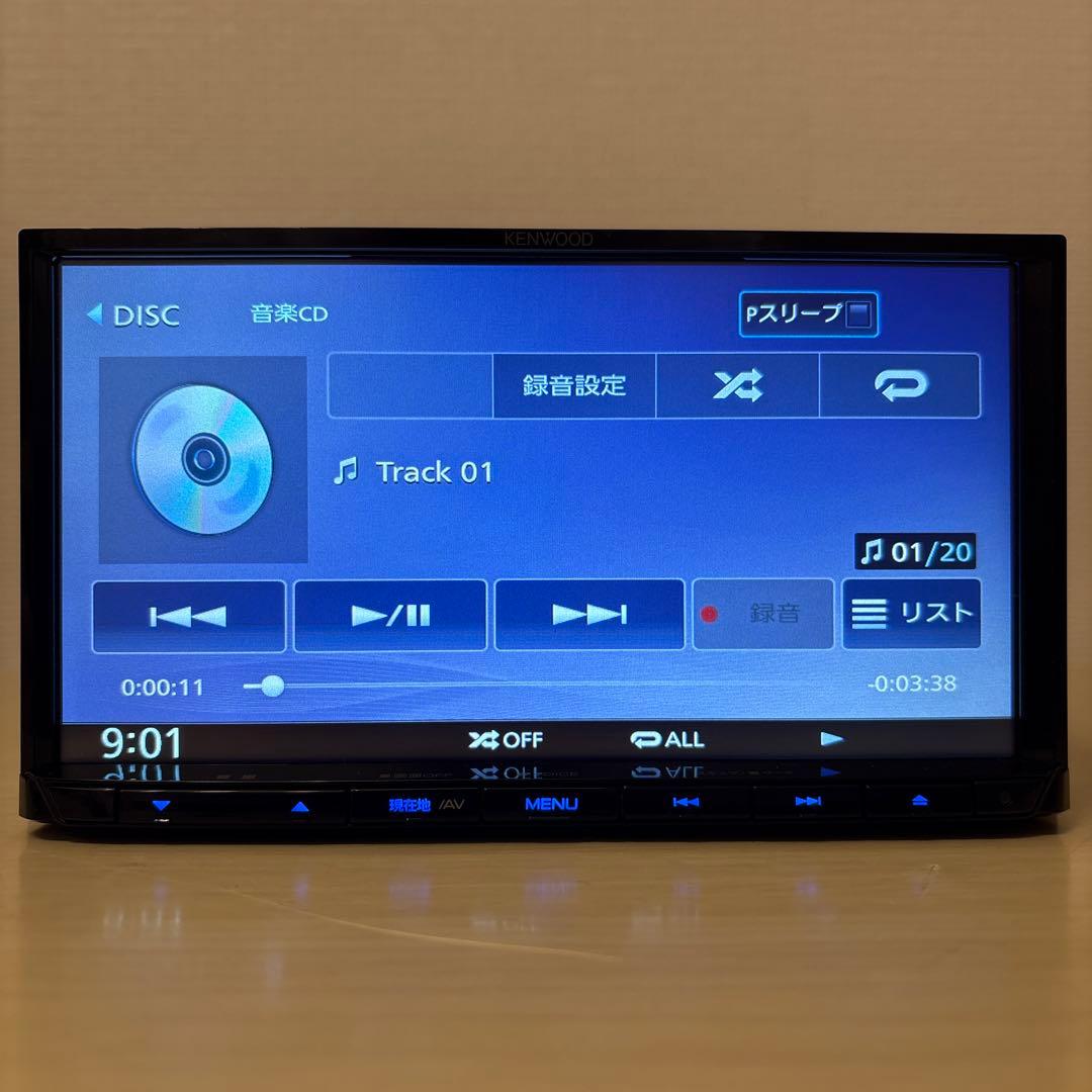 Bluetooth搭載2025年秋最新地図更新済MDV-D310新品バッカメラ付