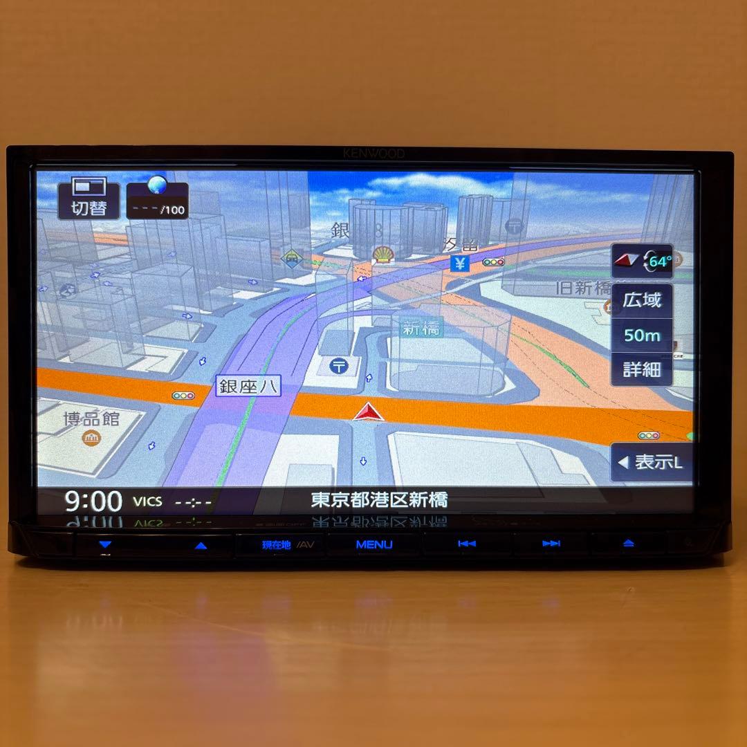 Bluetooth搭載2025年秋最新地図更新済MDV-D310新品バッカメラ付