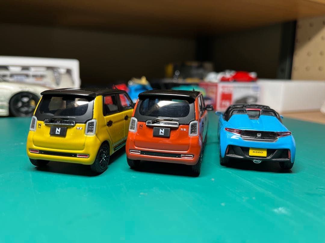 ホビージャパン HONDA N ONE カラーサンプル S660 3台セット