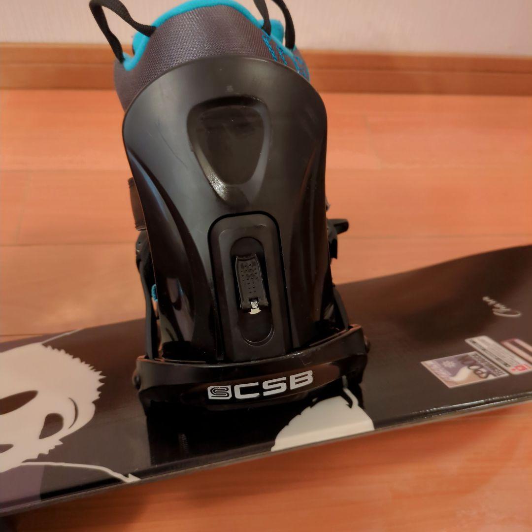 Charm スノーボード パンダデザイン　BURTONブーツ　3点セット