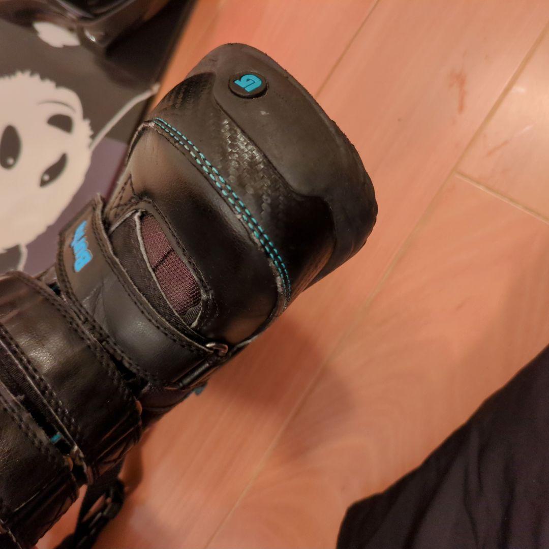 Charm スノーボード パンダデザイン　BURTONブーツ　3点セット