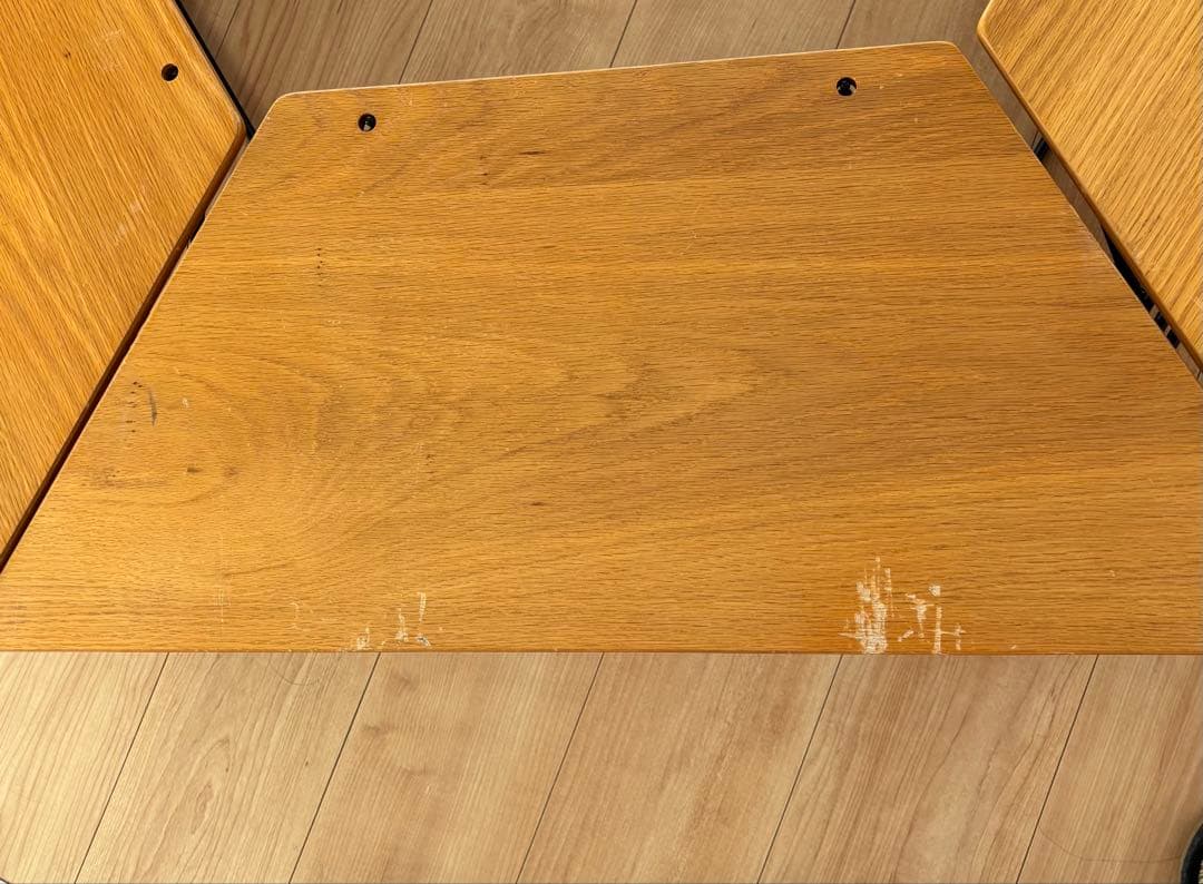 【みん】HangOut FRT アーチテーブル ウッドトップ 6個入り