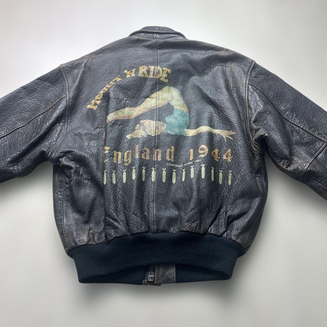 【希少】 AVIREXUSA ヴィンテージフライジャケット TYPEA-2