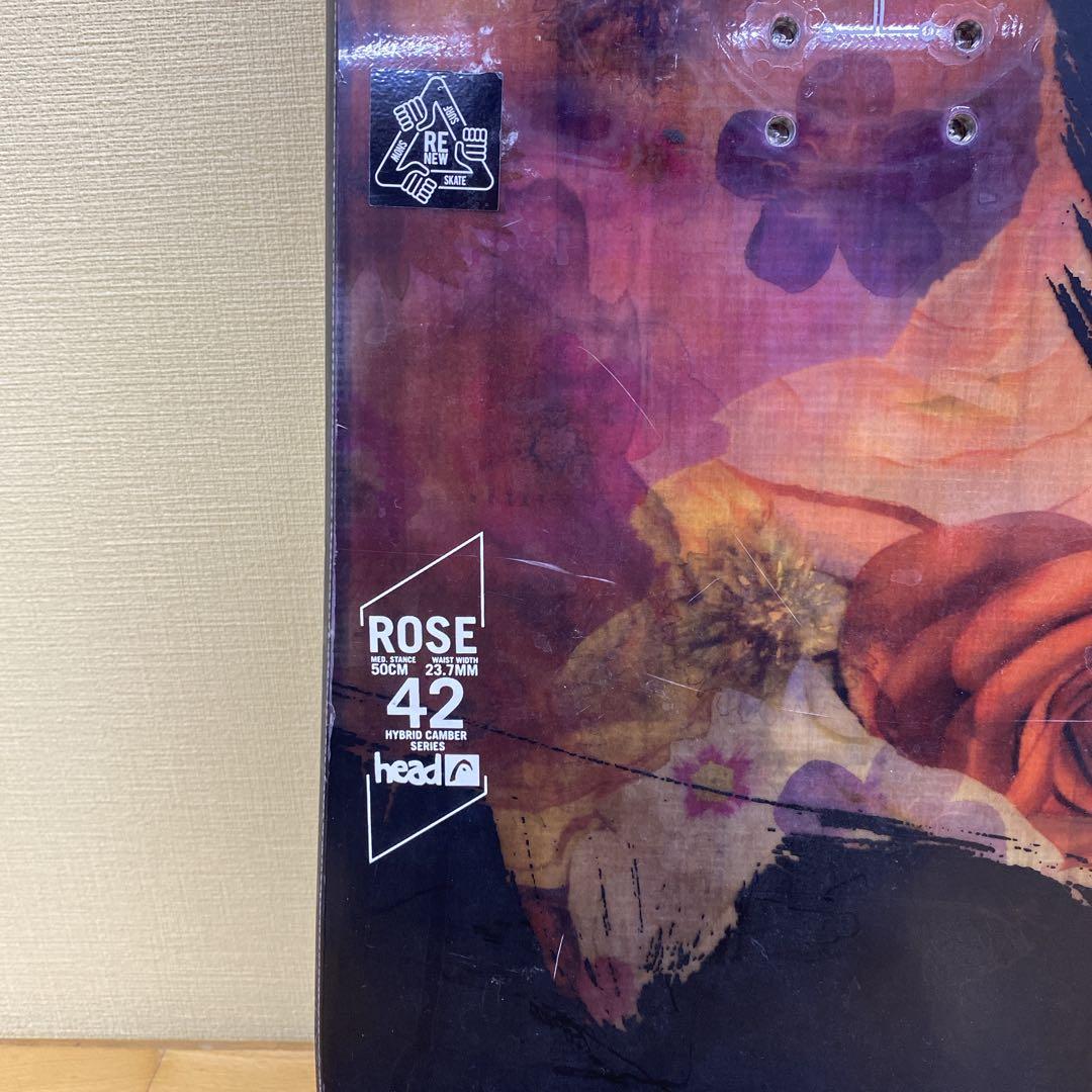 HEAD ROSE 142CM レディース向けスノーボード スノボ 女子