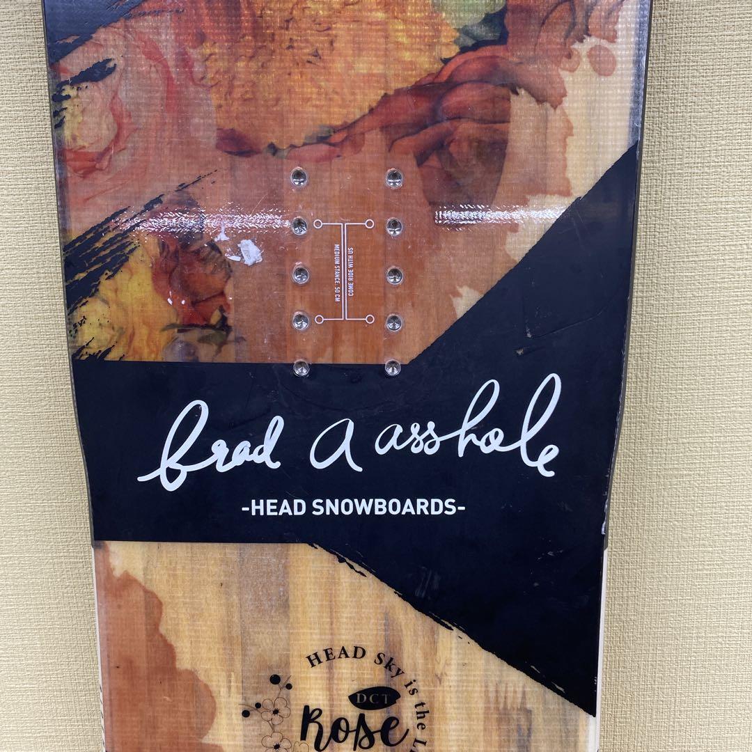 HEAD ROSE 142CM レディース向けスノーボード スノボ 女子