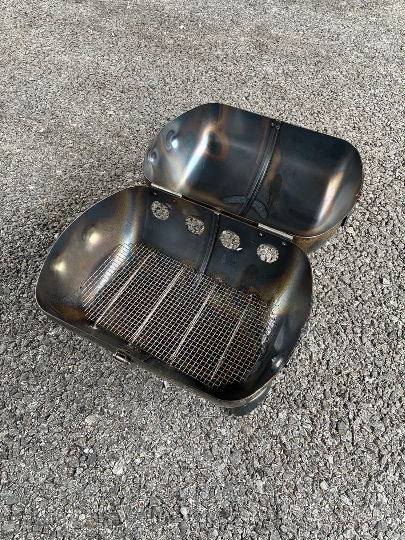BBQ窯　ポータブルバーベキューグリル スチール製