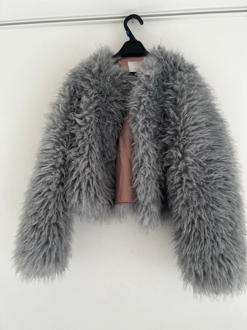 タイムセール　Mango ファージャケット　未使用品