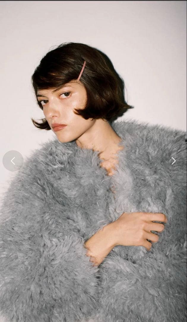 タイムセール　Mango ファージャケット　未使用品