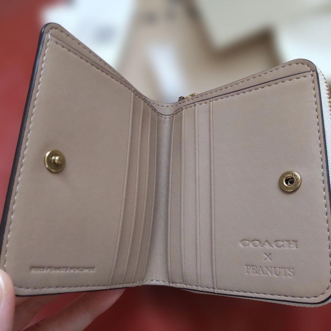 【COACH X PEANUTS】エッセンシャル ビルフォールド ウォレット