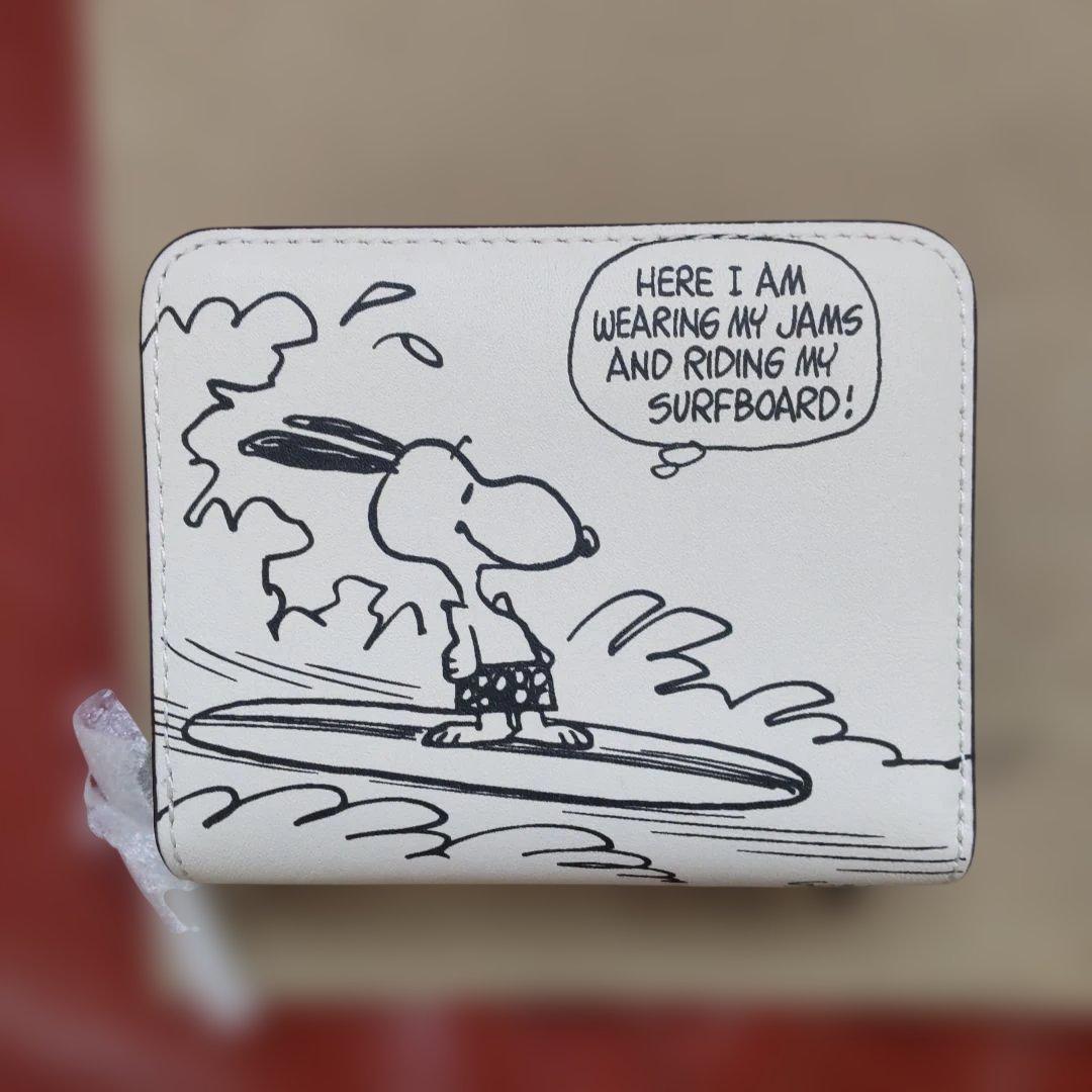【COACH X PEANUTS】エッセンシャル ビルフォールド ウォレット