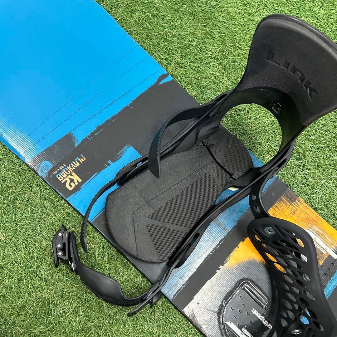 ブーツ無し‼️C025.5 K2 148cm メンズスノーボードセット