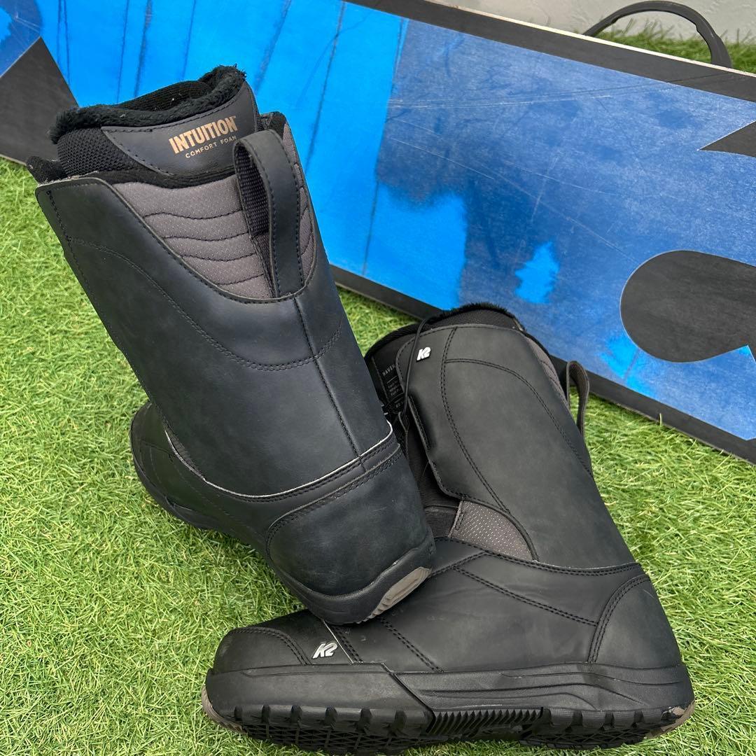 ブーツ無し‼️C025.5 K2 148cm メンズスノーボードセット