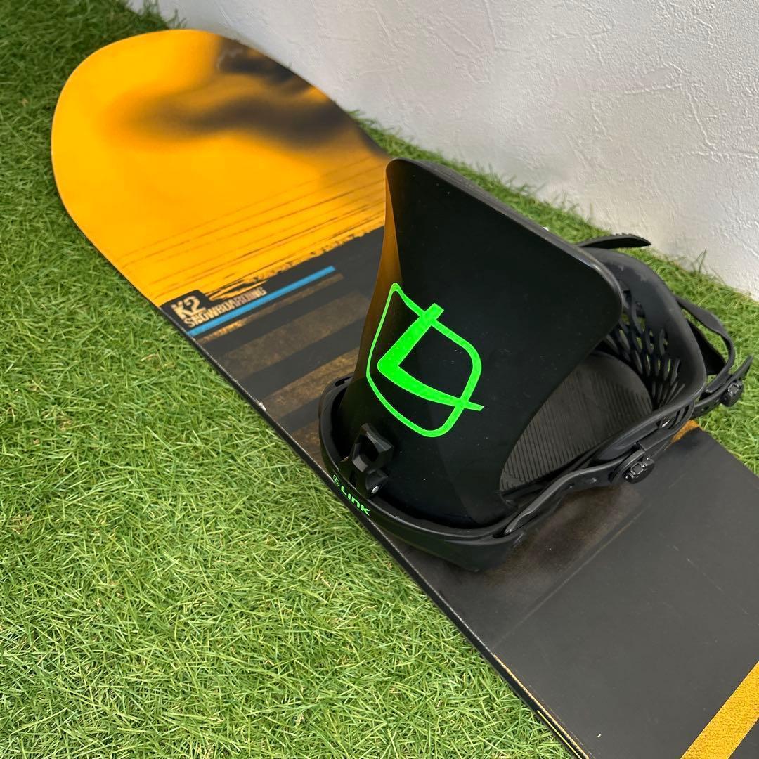 ブーツ無し‼️C025.5 K2 148cm メンズスノーボードセット