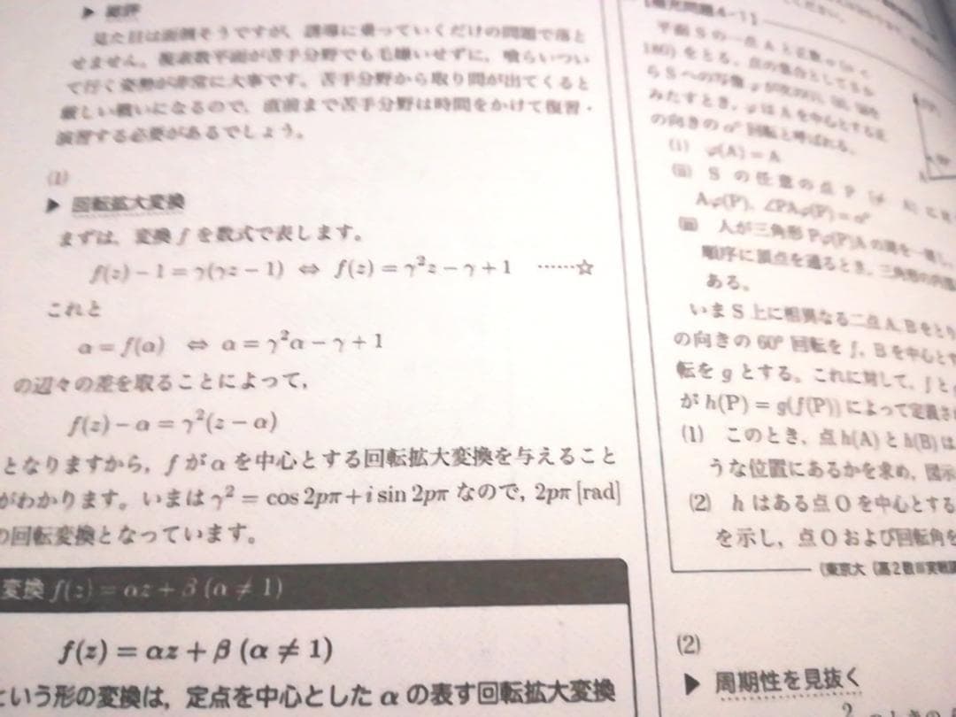 鉄緑会の森嶋先生による直前東大理系数学対策セット　解説冊子　駿台　河合塾　東進