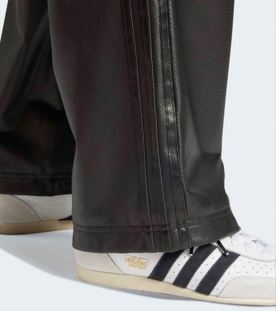 adidas Originals プレミアム トラックパンツ フェイクレザーXL