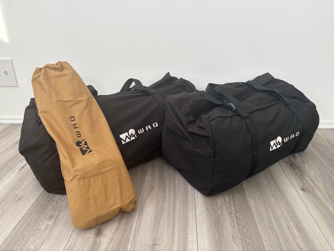 『新品・未使用』WAQ Alpha TC ソロ&DX 2点セット　ブラック