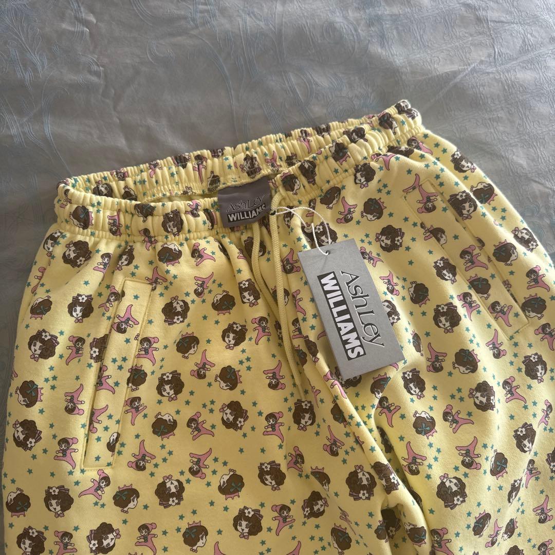 Ashley Williams 黄色　イージーパンツ