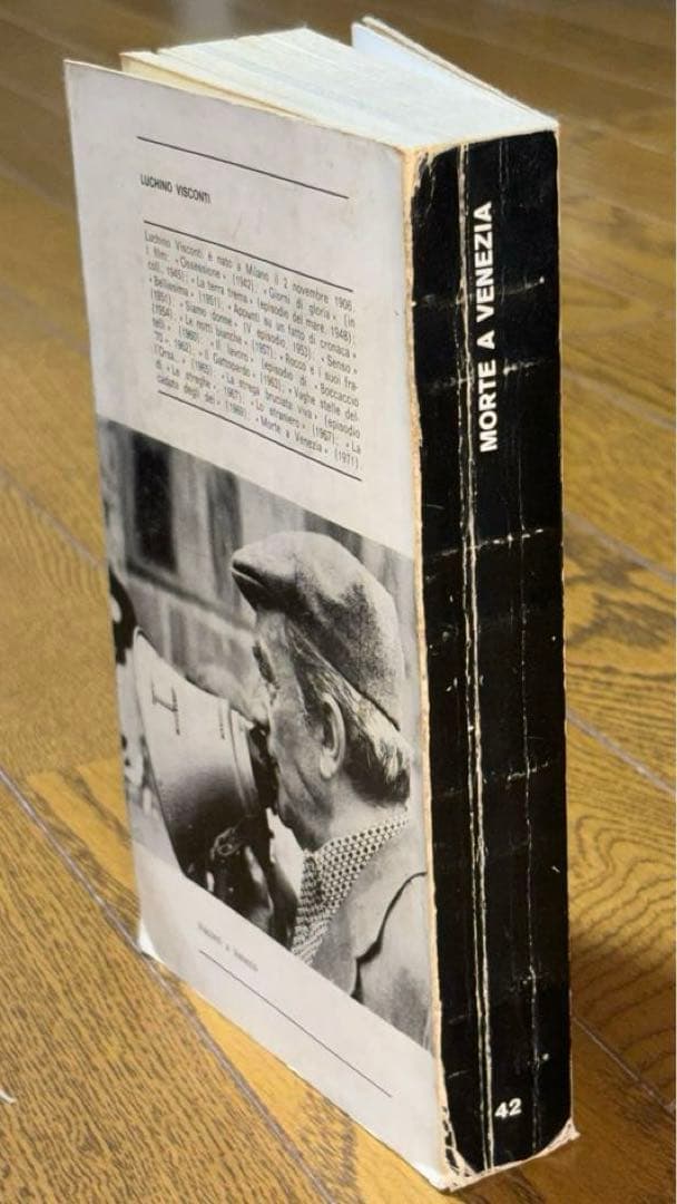 ヴィスコンティ映画本2冊イタリア語版ヴェニスに死す　ルートヴィヒ　シナリオと解説