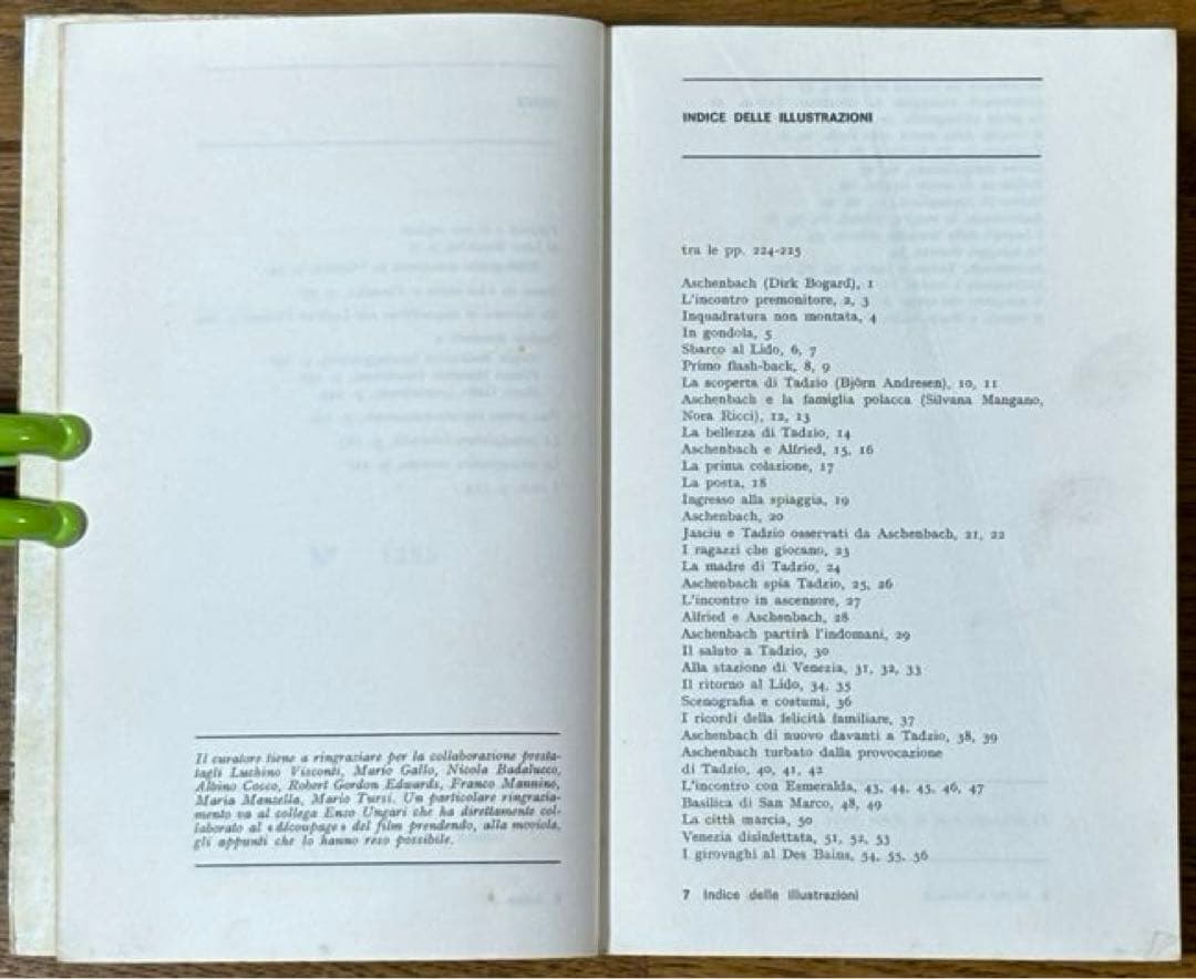 ヴィスコンティ映画本2冊イタリア語版ヴェニスに死す　ルートヴィヒ　シナリオと解説