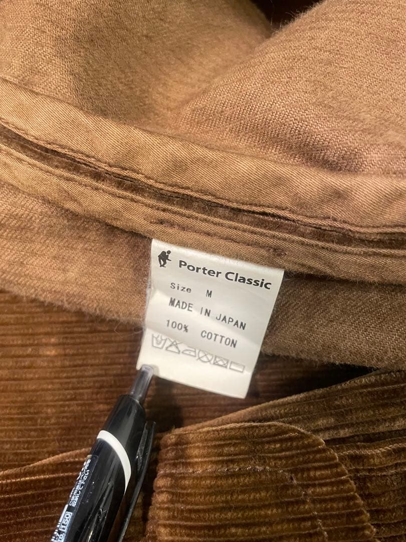PORTER CLASSIC コーデュロイダブルJKT サイズM
