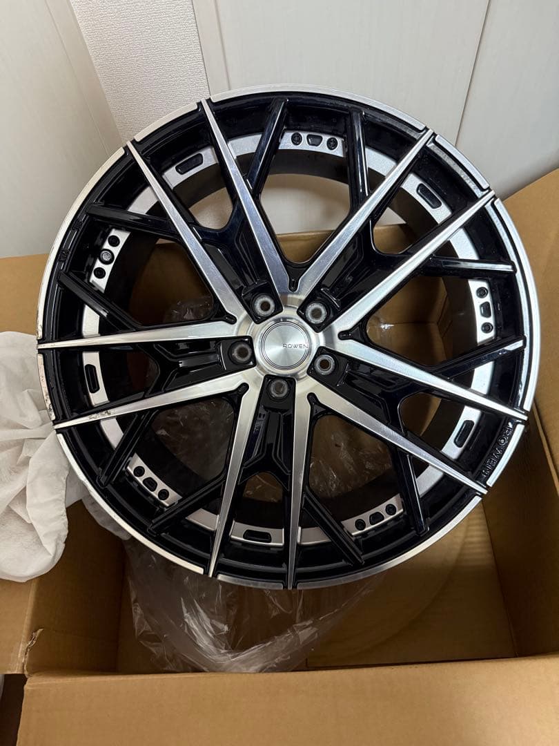 ROWEN 21インチ ホイール ブラックポリッシュ