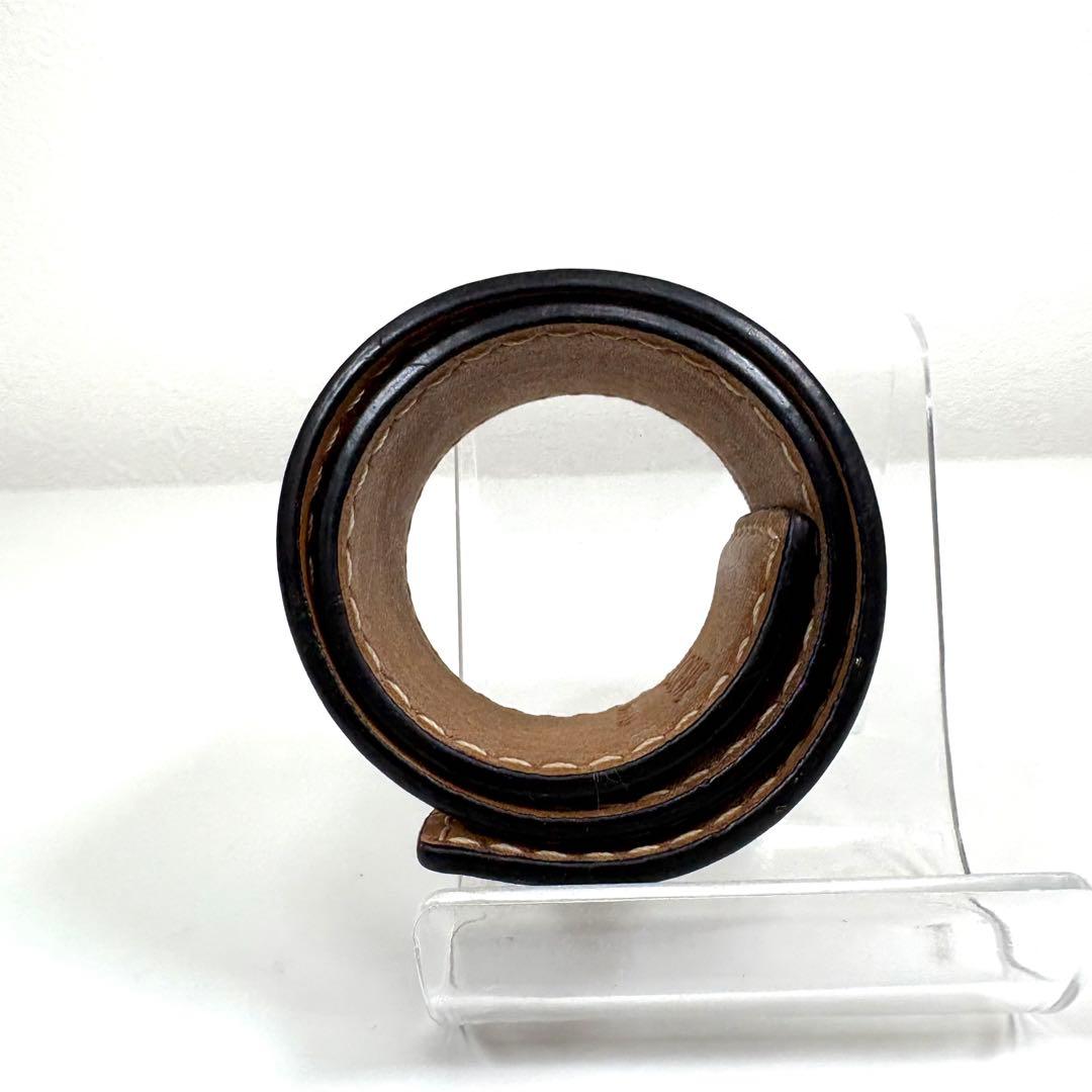 ☆人気☆LOEWE スラップ ブレスレット カーフレザー ライトブラウン