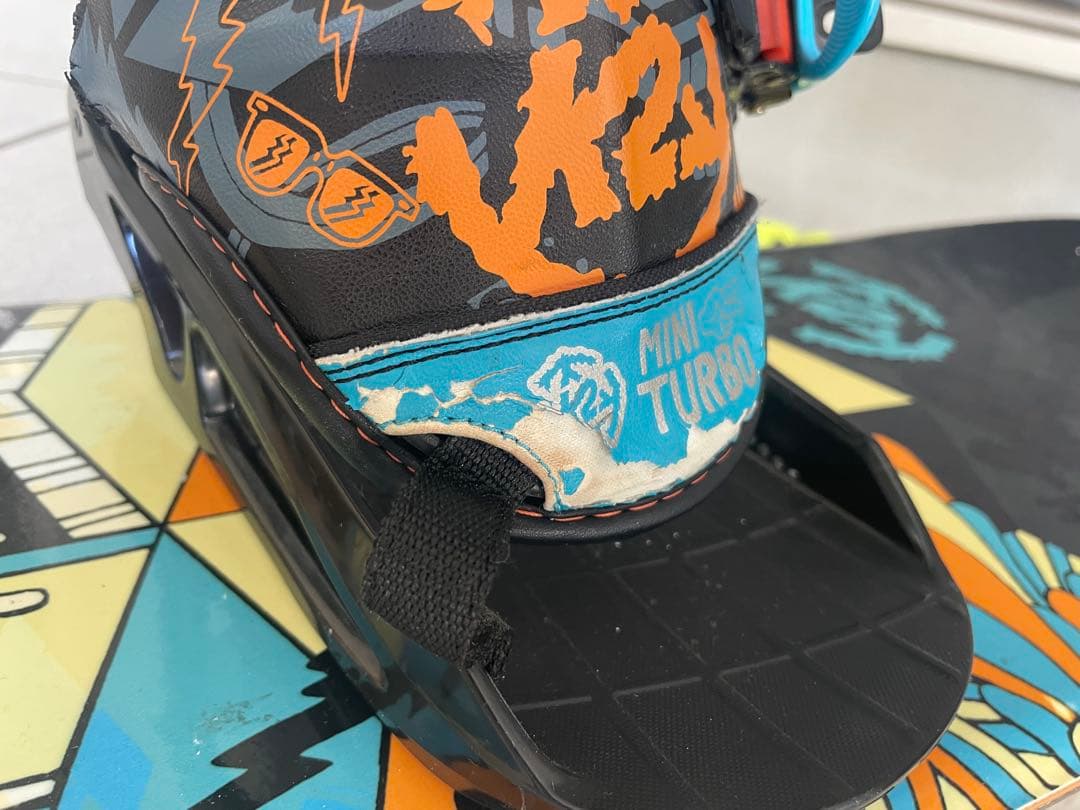 m*a様 K2 MINI TURBO キッズ スノーボード 3点セット 120