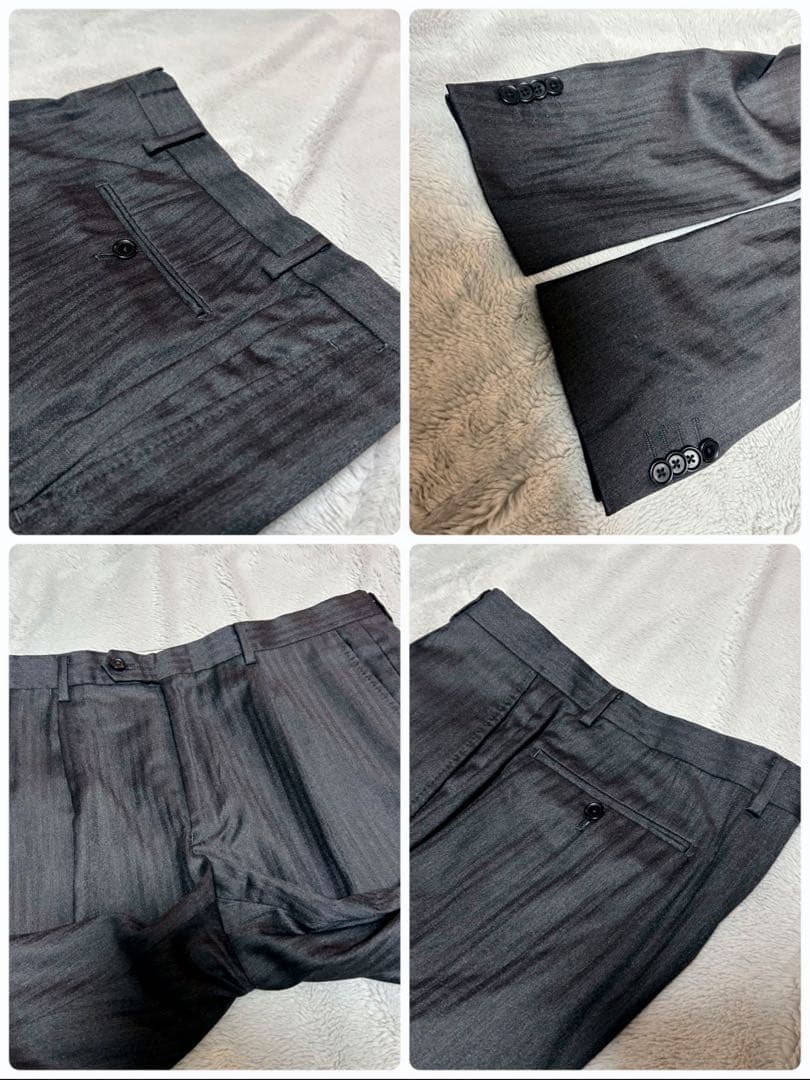 【美品】TEIJIN✨ロロピアーナ Super130's スーツセットアップ