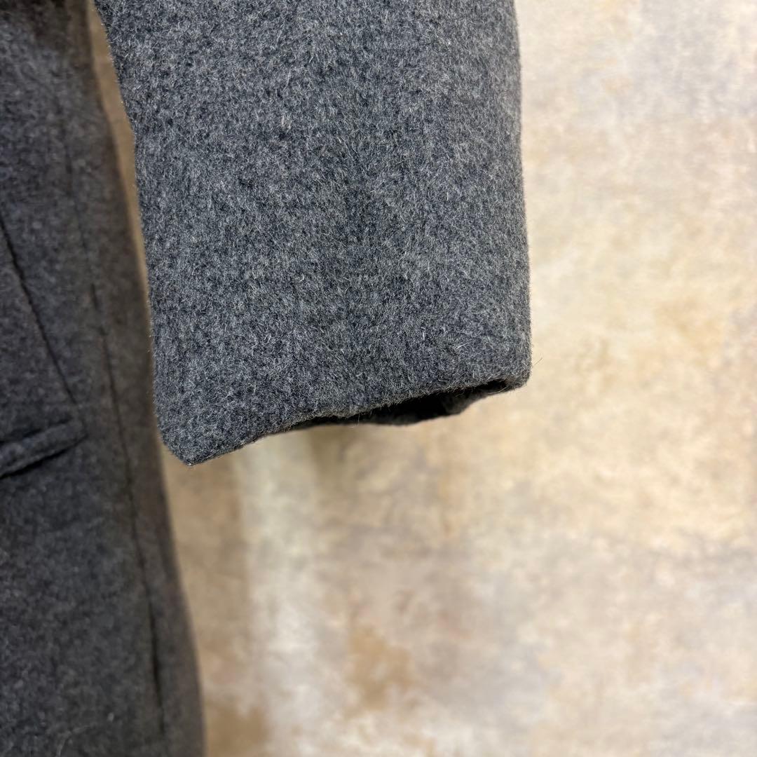 美品✨アルアバイル ウールアンゴラ×ダウン フードコート 2 グレー