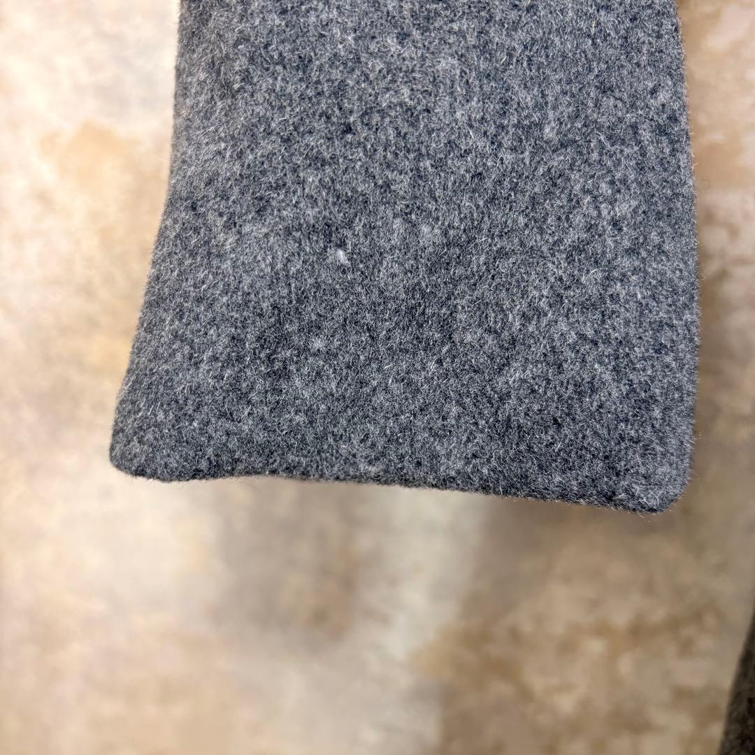 美品✨アルアバイル ウールアンゴラ×ダウン フードコート 2 グレー