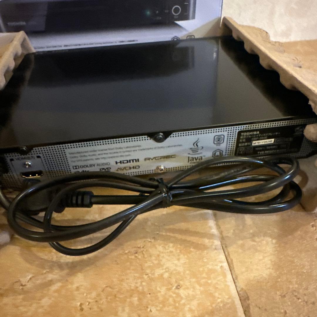 TOSHIBA ブルーレイディスクプレーヤー　DBP-S500