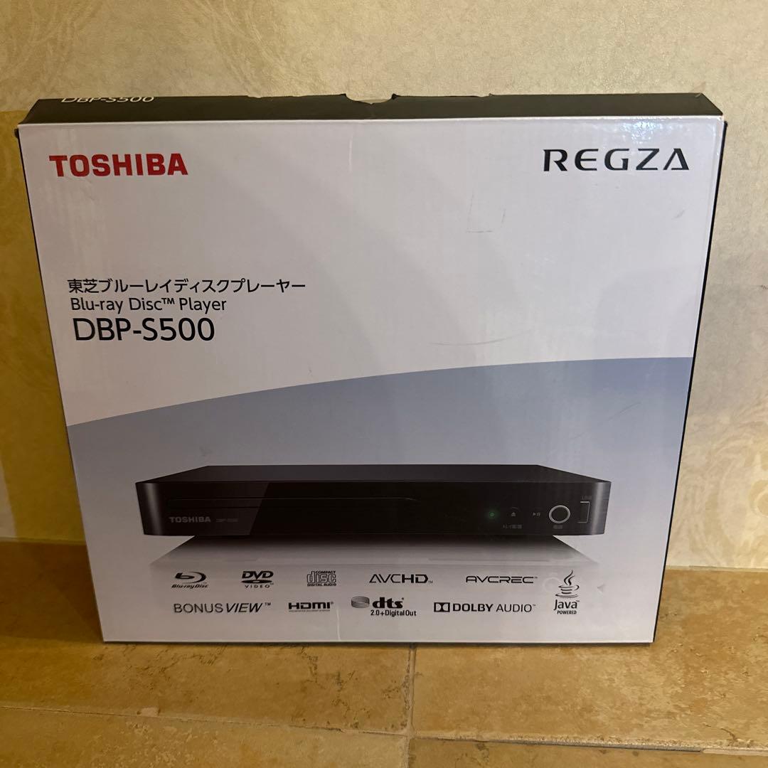 TOSHIBA ブルーレイディスクプレーヤー　DBP-S500