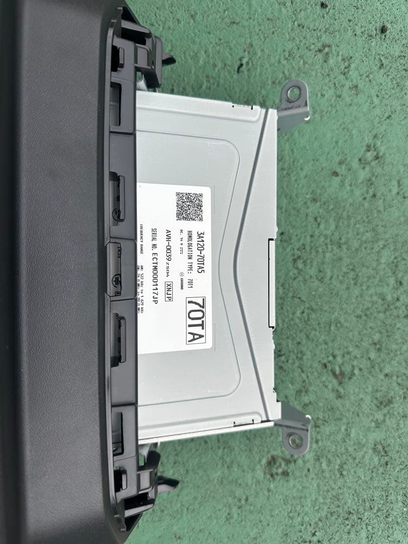 スズキ純正スイフト9インチディスプレイオーディオ