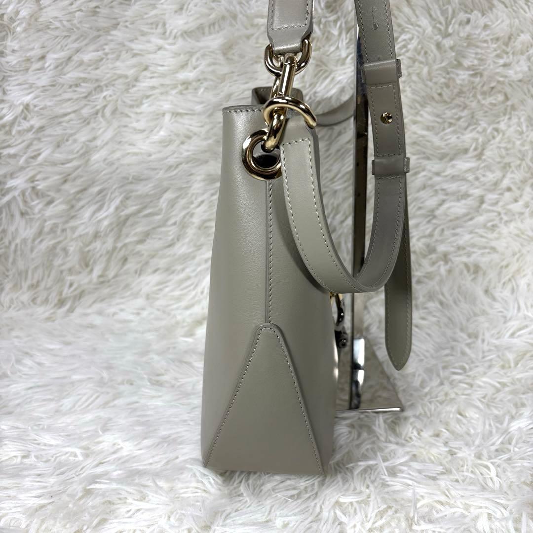 FURLA シレナ　ホーボーバッグM 2WAY ショルダーバッグ　グレージュ