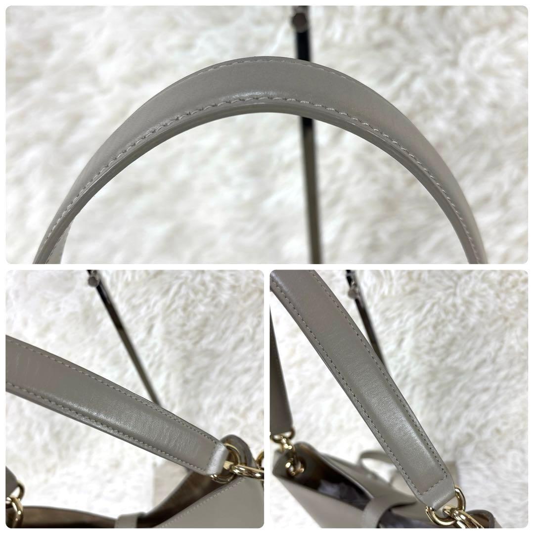 FURLA シレナ　ホーボーバッグM 2WAY ショルダーバッグ　グレージュ