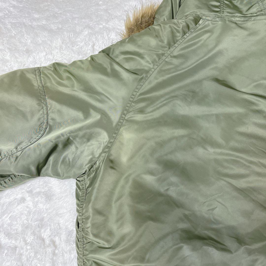 ALPHA INDUSTRIES N-3B フライトジャケット XL カーキ