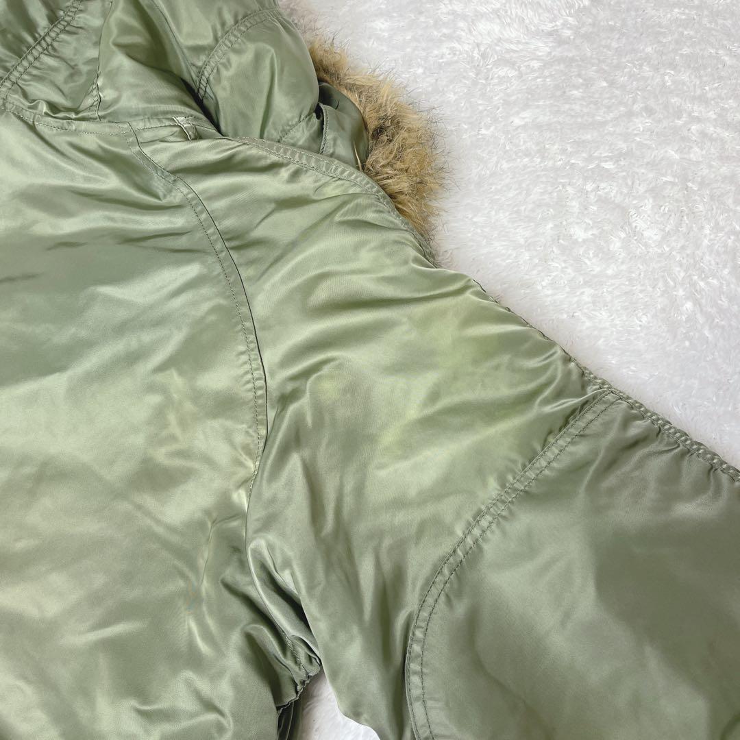 ALPHA INDUSTRIES N-3B フライトジャケット XL カーキ