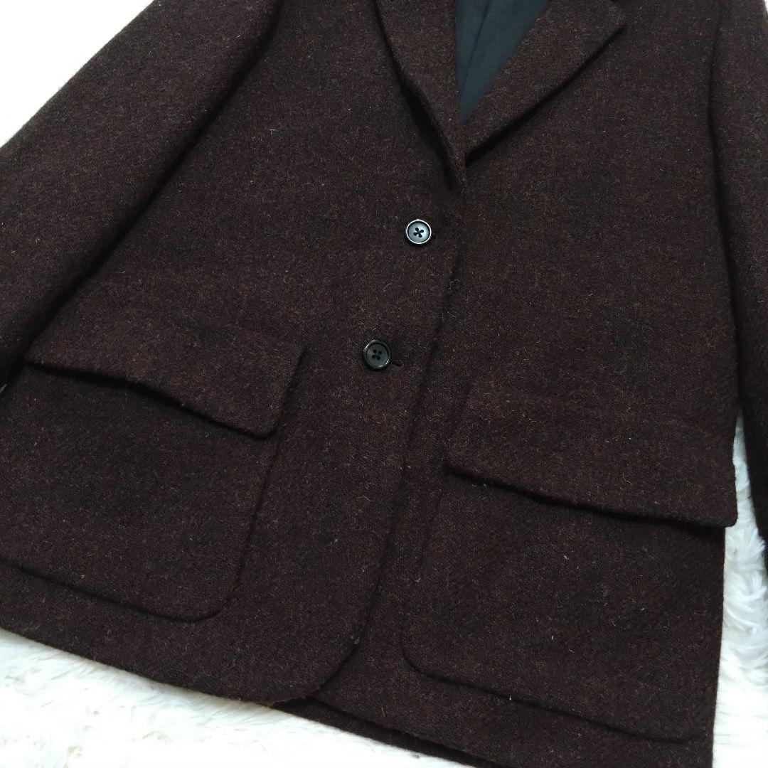 マーガレットハウエル×ハリスツイード テーラードジャケット ウール M相当