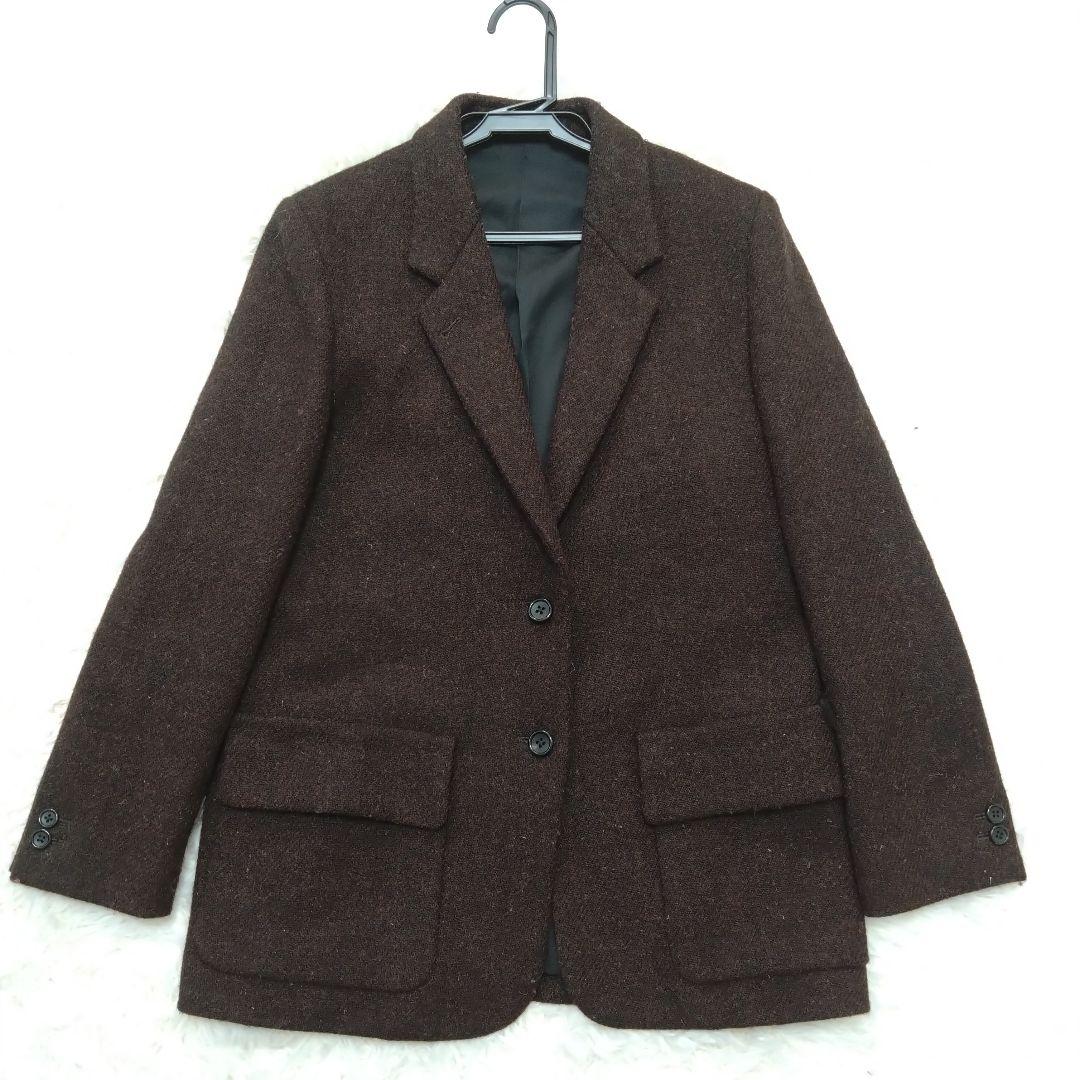 マーガレットハウエル×ハリスツイード テーラードジャケット ウール M相当