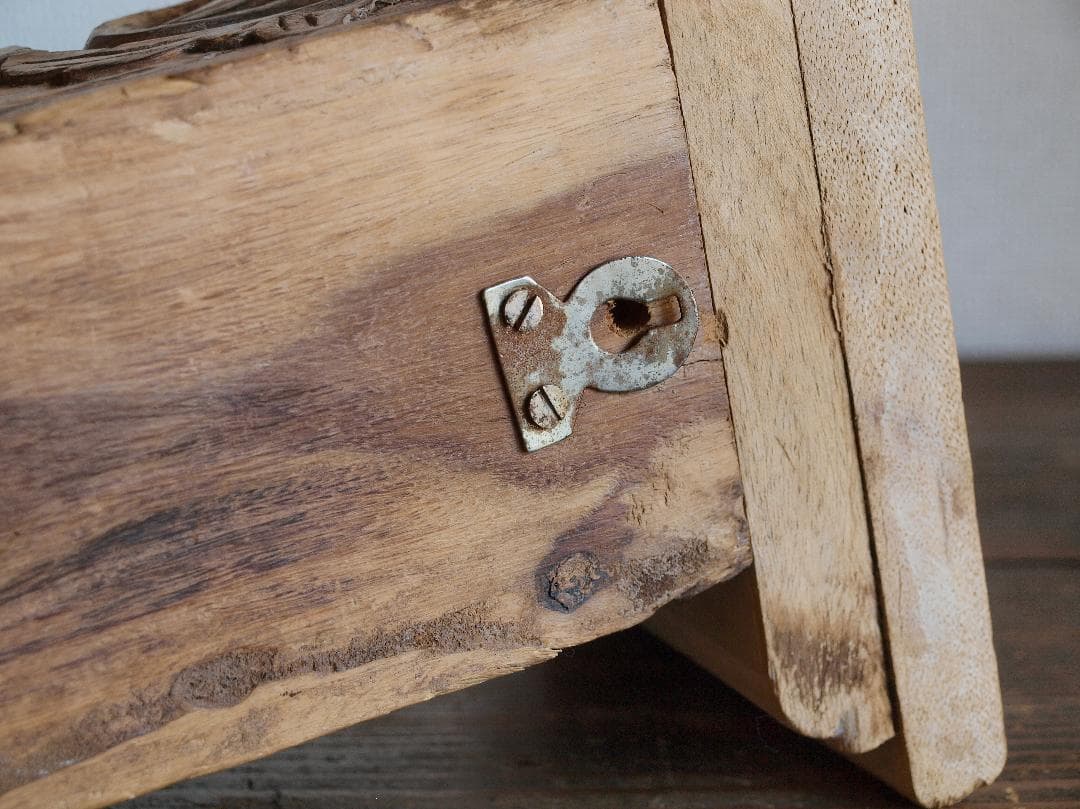 ssx2673___木彫刻 コーベル コンソールウォールシェルフ/K049