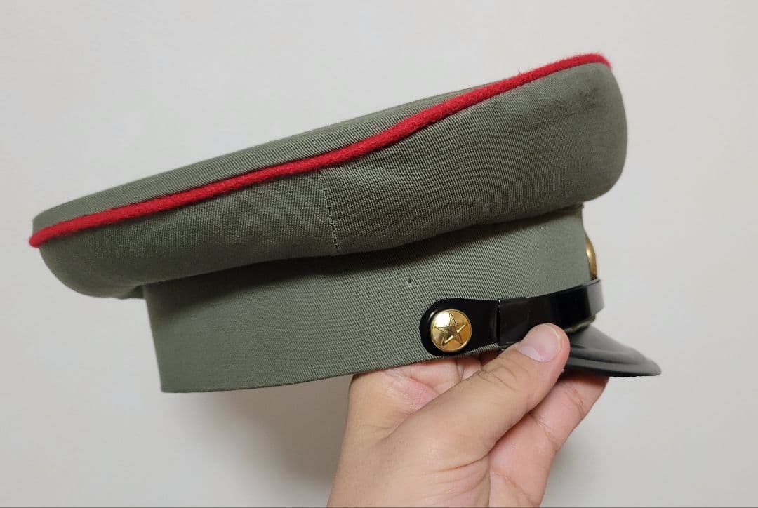 80年代 朝鮮人民軍 陸軍 制帽 レプリカ 北朝鮮 板門店