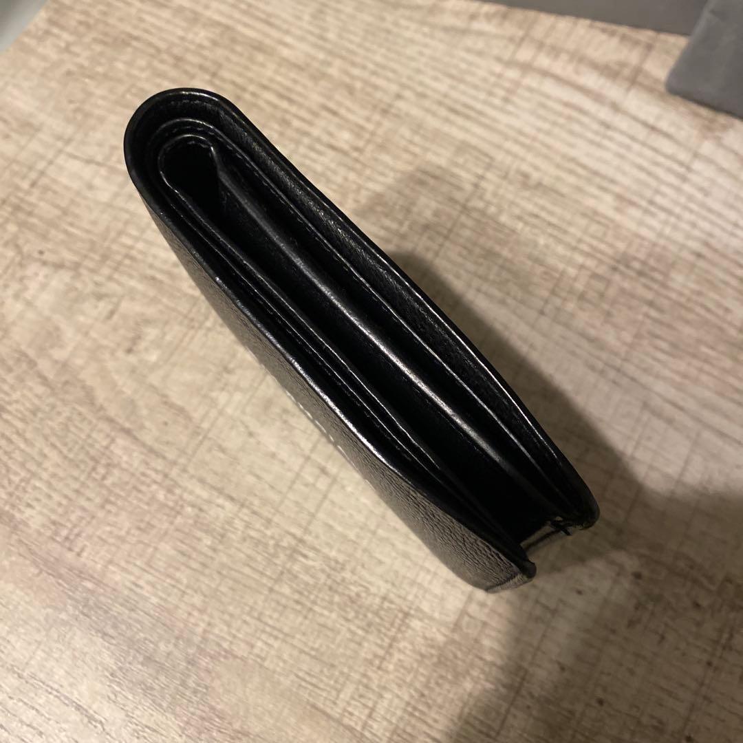 か*ん様 BALENCIAGA ブラック 二つ折り財布